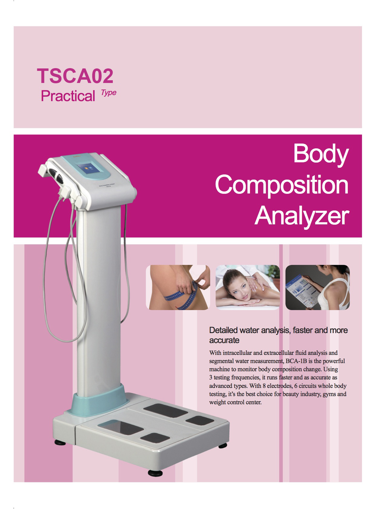 Advance Body Composition Scale with 8 Electrodes 